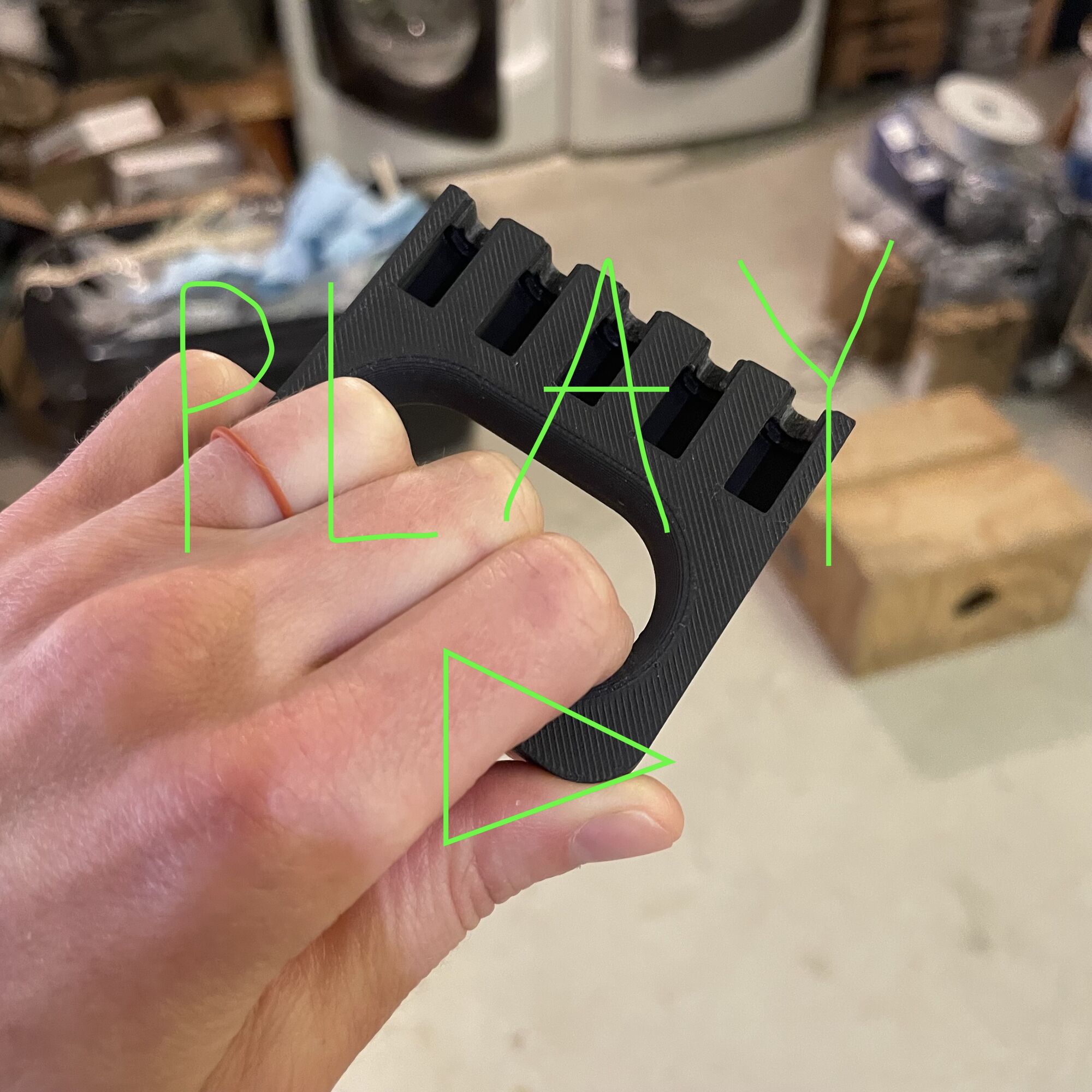 A tool to remove LEDs from strips.